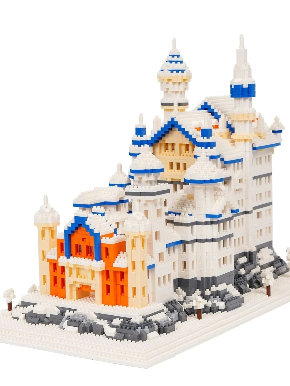 Geniteen Block Set. 4200pcs. Micro Building Blocks Neuschwanstein Castle